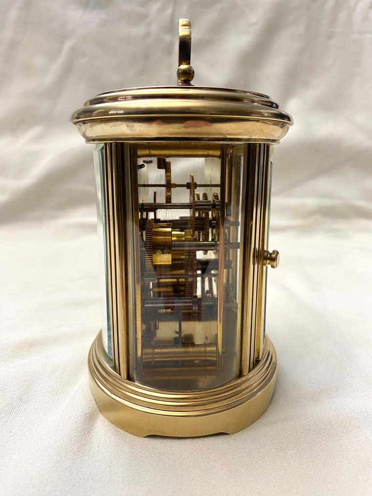 軍官旅行鐘 -   黃銅, 玻璃, 鋼 - 1970-1980 - Matthew Norman #4.3