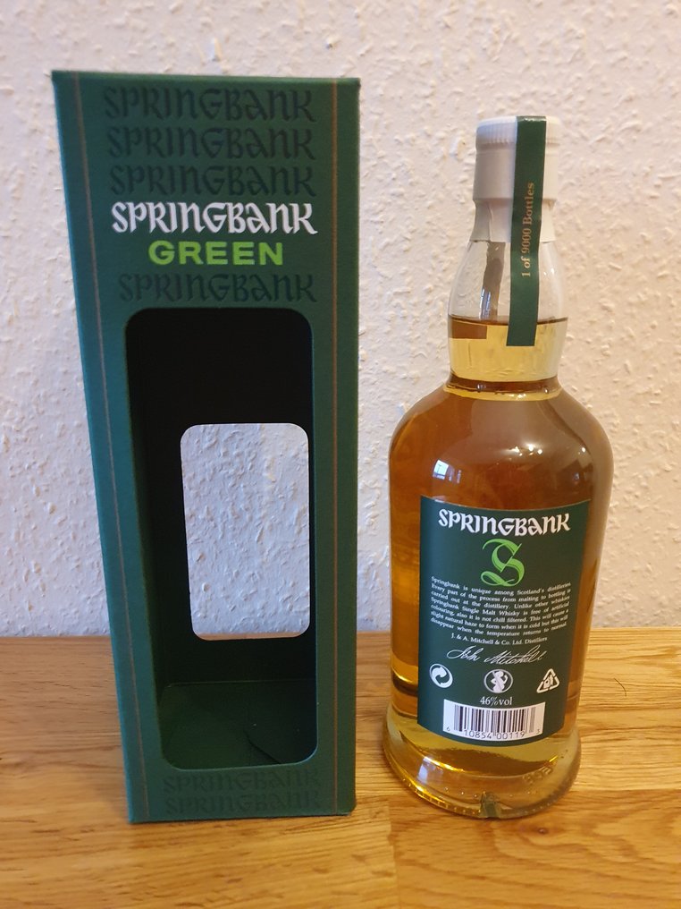 Springbank 12 years old Green - Bourbon Cask Matured  - b. 2014  - 70cl #4.3