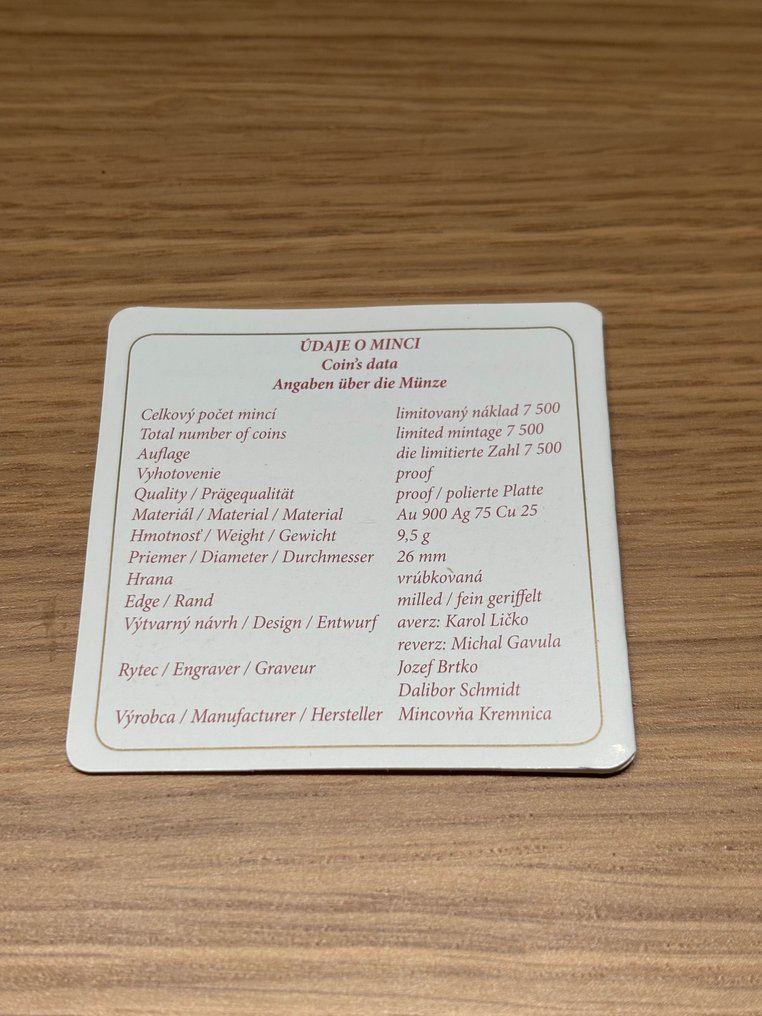 Słowacja. 5000 Sk 2005 - Leopold I #4.3