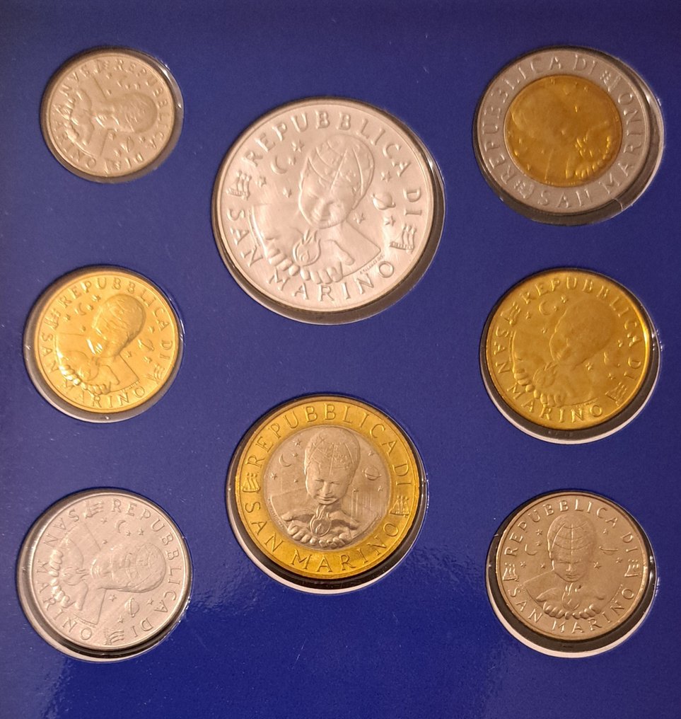 Σαν Μαρίνο. Serie divisional 1998 1999 2001  (χωρίς τιμή ασφαλείας) #2.1