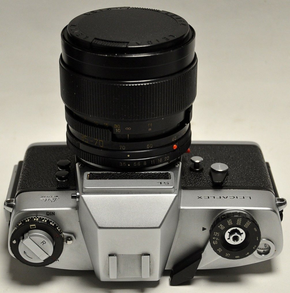 Leica Leicaflex SL + Vario-Elmar R Zoom: 35-70mm + 70-210mm + Metz Blitz | Αντανακλαστική φωτογραφική μηχανή με μονό φακό (TLR) #4.3