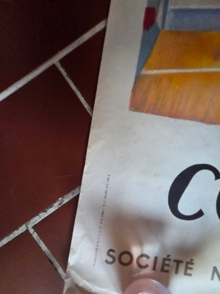 Renè Vècoux - René Vécoux - Société Nationale des Chemins de Fer Français - Década de 1950 #3.2