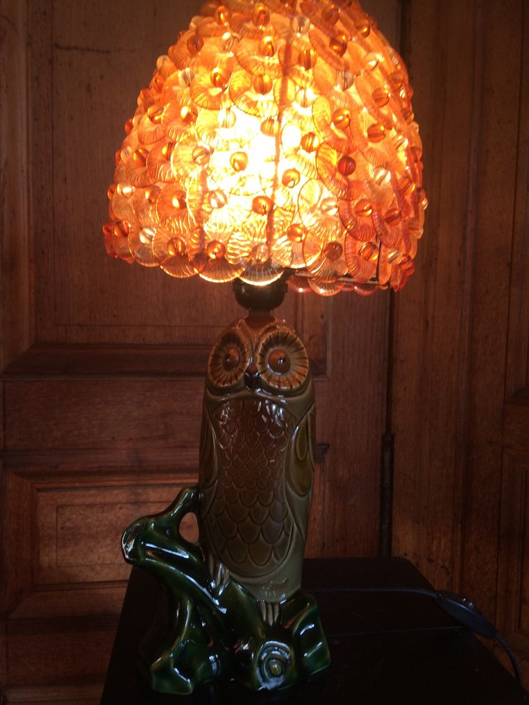Lampe - Keramik - Lampe Hibou #2.1