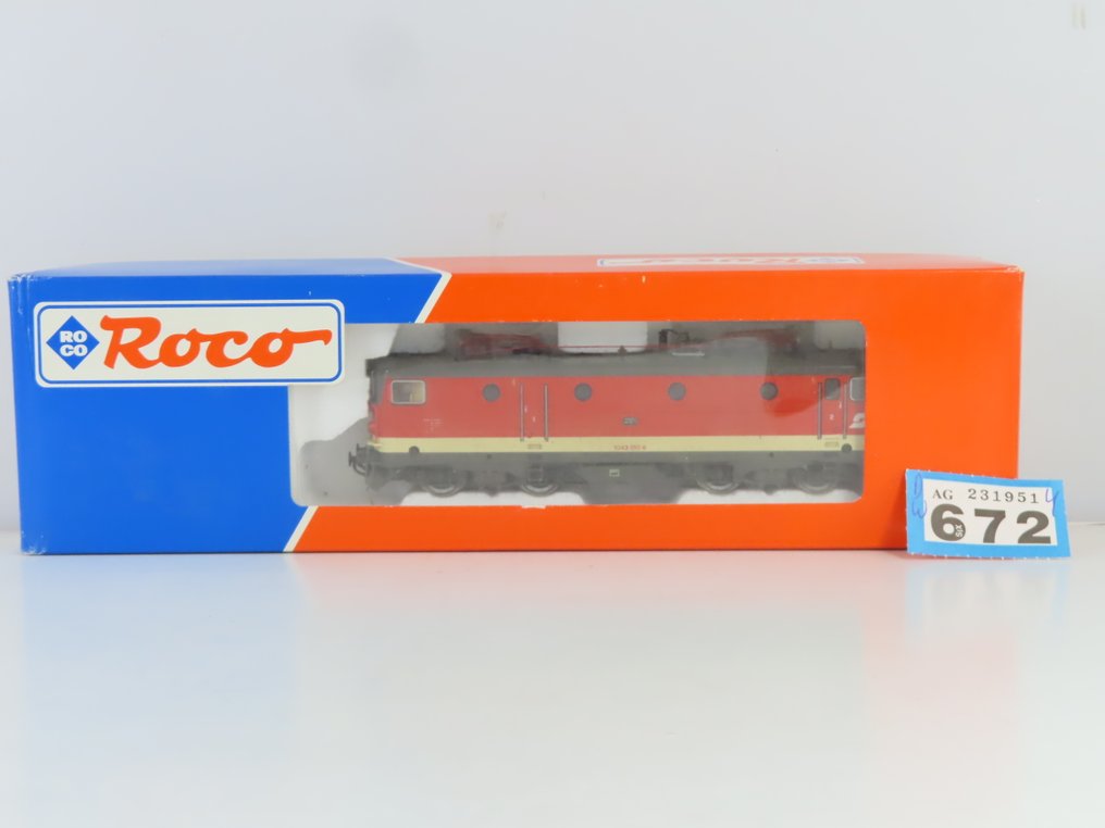 Roco H0 - 63761 - Ηλεκτροκίνητη ατμομηχανή (1) - Serie 1043.0 - ÖBB #3.2