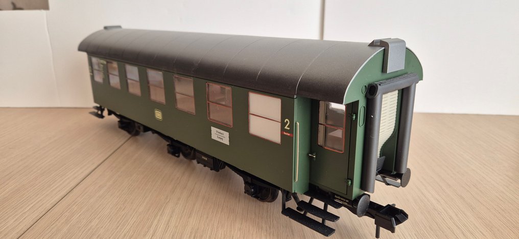 Märklin 1 - 55033 - Σετ επιβατικού τρένου μοντελισμού (1) - Τριθέσιοι 3-άξονες Umbauwagen - DB #3.2