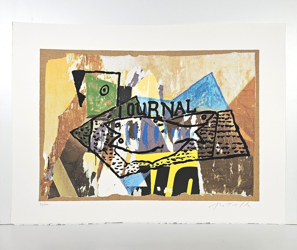 Mimmo Rotella (1918-2006) - Il Giornale di Picasso #1.0