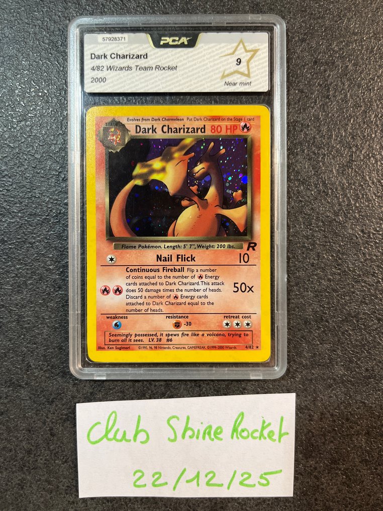 Pokémon - 1 Graded card - Charizard Holo - PCA 9 #2.1