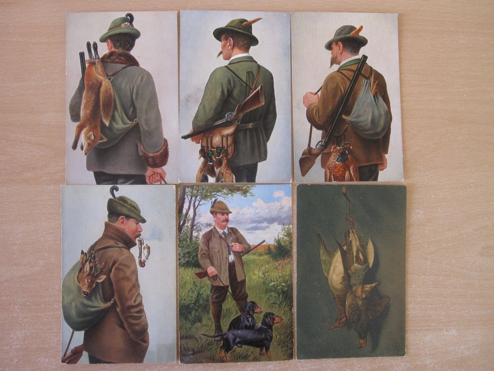 Ζώα, Jagd - Καρτ-ποστάλ (67) - 1900-1940 #2.1