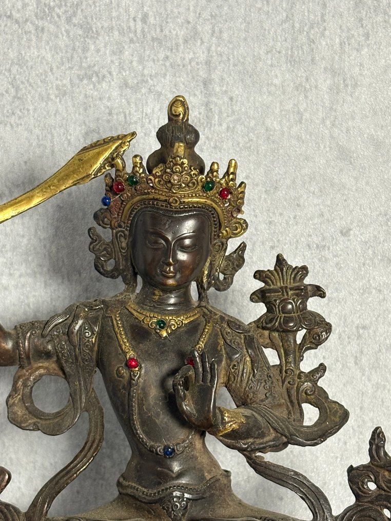 Manjushri - Bronze - Final do século XX #1.0