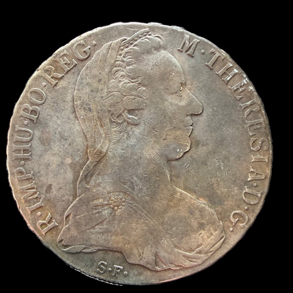 奥地利. 玛丽娅·特蕾莎. Thaler (taler) 1780 / Restrike  (没有保留价) #1.0