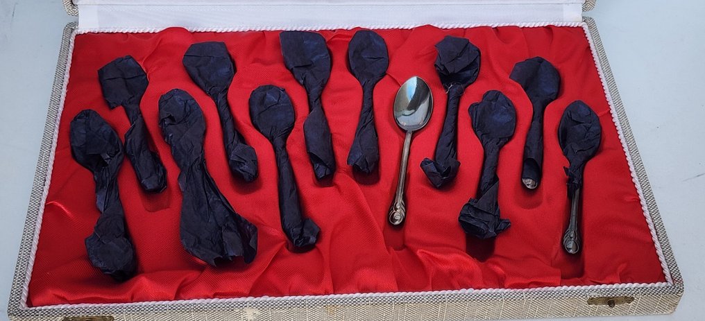 咖啡杯具組 - 鍍銀 #4.3