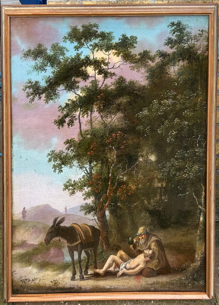 Ευρωπαϊκή σχολή (XIX) - Barmhartige Samaritaan #1.0