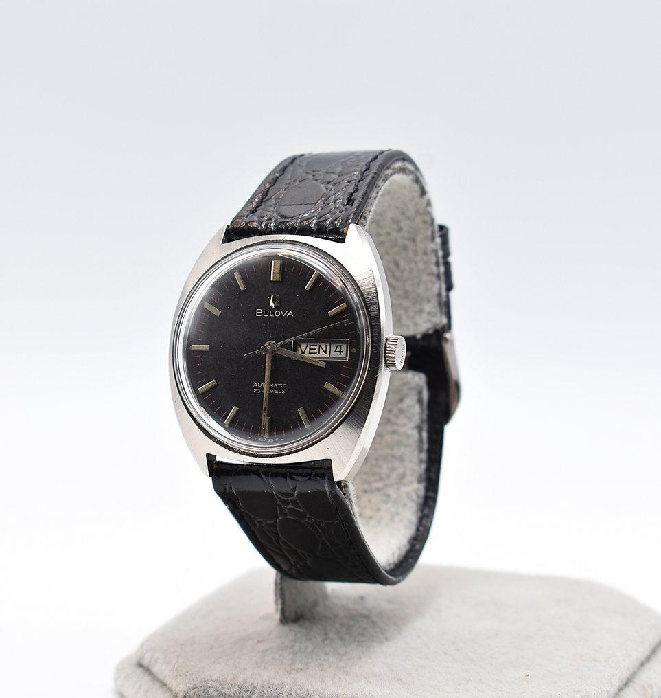 Bulova - Automatic - χωρίς τιμή ασφαλείας - Tank - 1.853419 - Day Date - Άνδρες - 1970-1979  #1.0