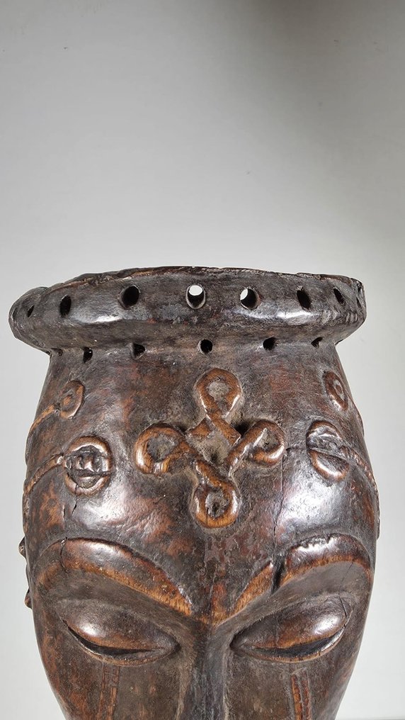 Maschera in legno - Tchokwe - Angola  (Senza prezzo di riserva) #4.3