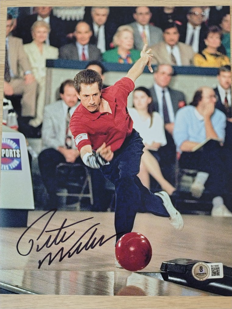 Bowling Legend - Pete Weber - Signed in person w/ Beckett Holo COA - Αθλητική φωτογραφία #1.0