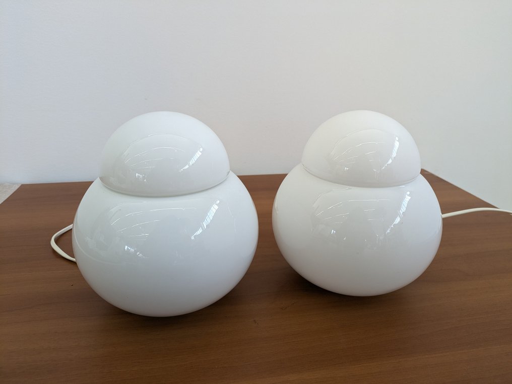 Candle - Sergio ASTI (1926-2021) - 灯具 (2) - Daruma - 玻璃, 金属 #1.0