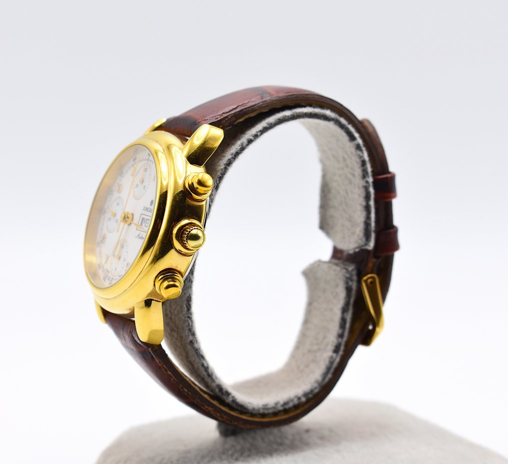 Junghans - Chronograph - 没有保留价 - Automatic - 5196 - Day Date - 男士 - 1980-1989  #3.2