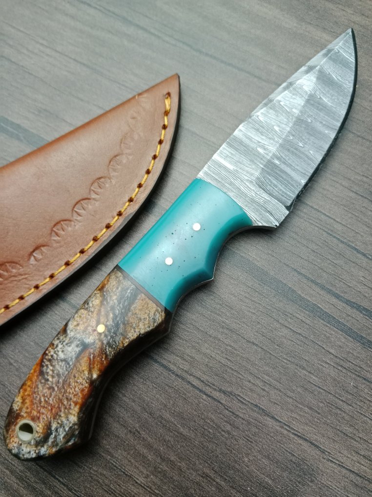 Obsidian - 厨刀 - Kitchen knife set -  介绍 Obsidian 定制系列厨师刀，传统工艺制作 - 专用钢 - 法国 #1.0