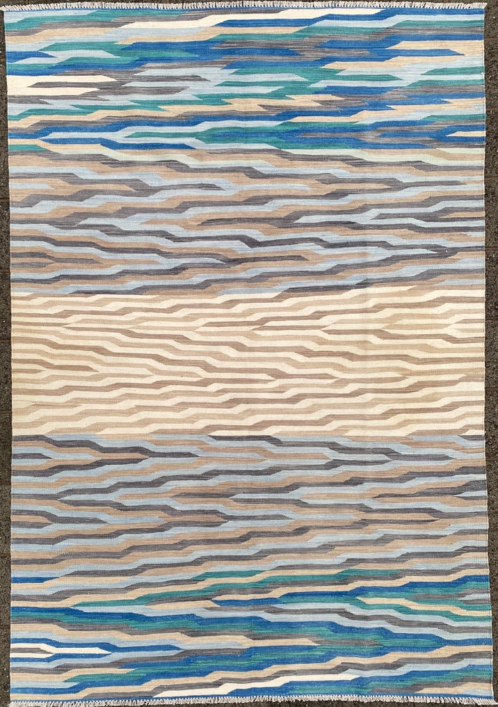 Designer Kelim - ubrukt - Teppe - 292 cm - 203 cm #1.0