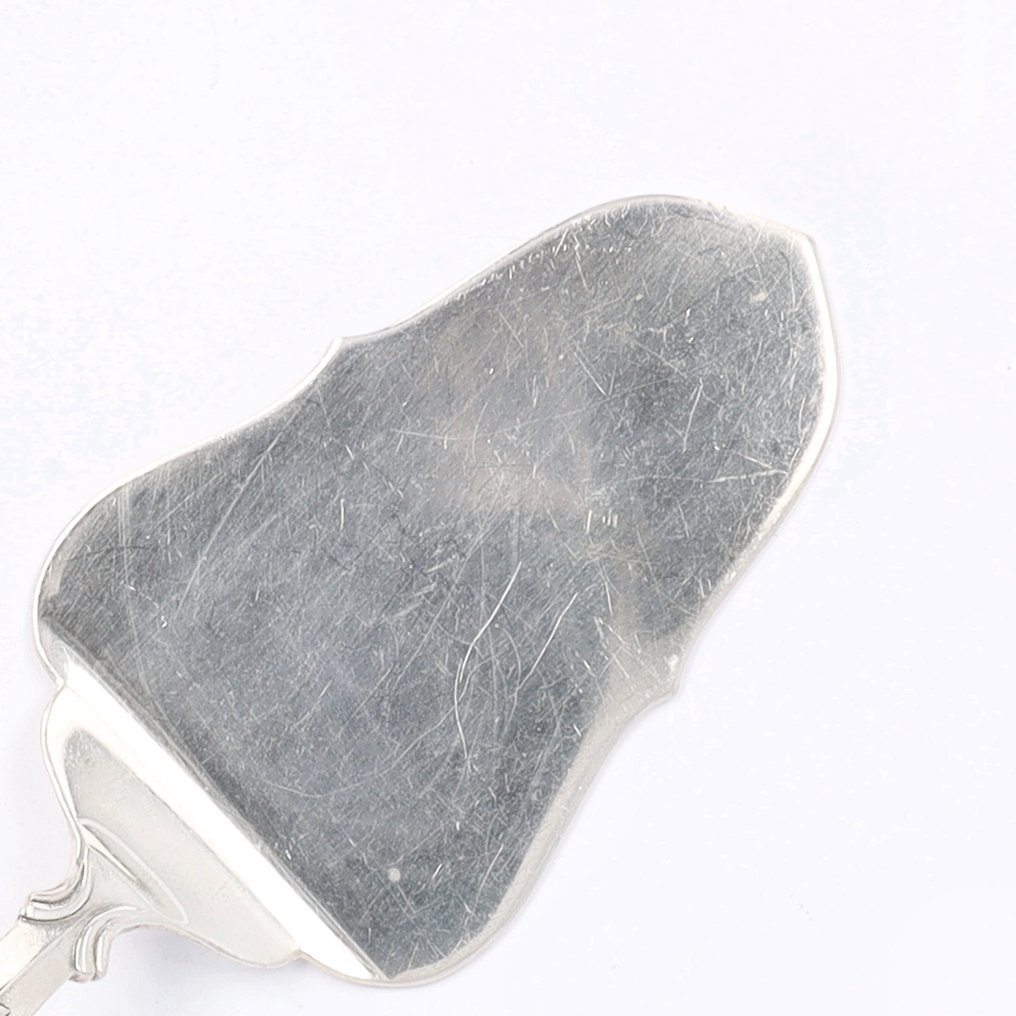 Fa. Arie Mesker & Zn. - Lelietje-van-Dalen - Πιατέλα κέικ - .835 silver - 1950-1960 #2.1