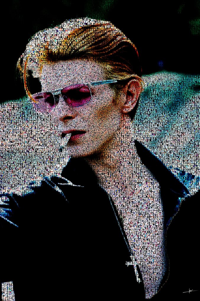 David Law (1967) - Crypto Bowie IV 2.0 - Format XL 60x90 #1.0