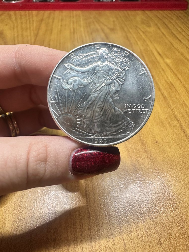 USA. 1 Dollar 1993 "Liberty"  (Ohne mindestpreis) #1.0