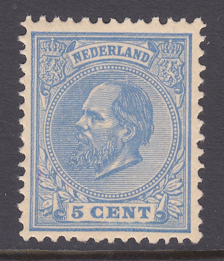 Ολλανδία 1872 - Βασιλιάς Βίλχελμ Γ΄ - NVPH 19 #1.0