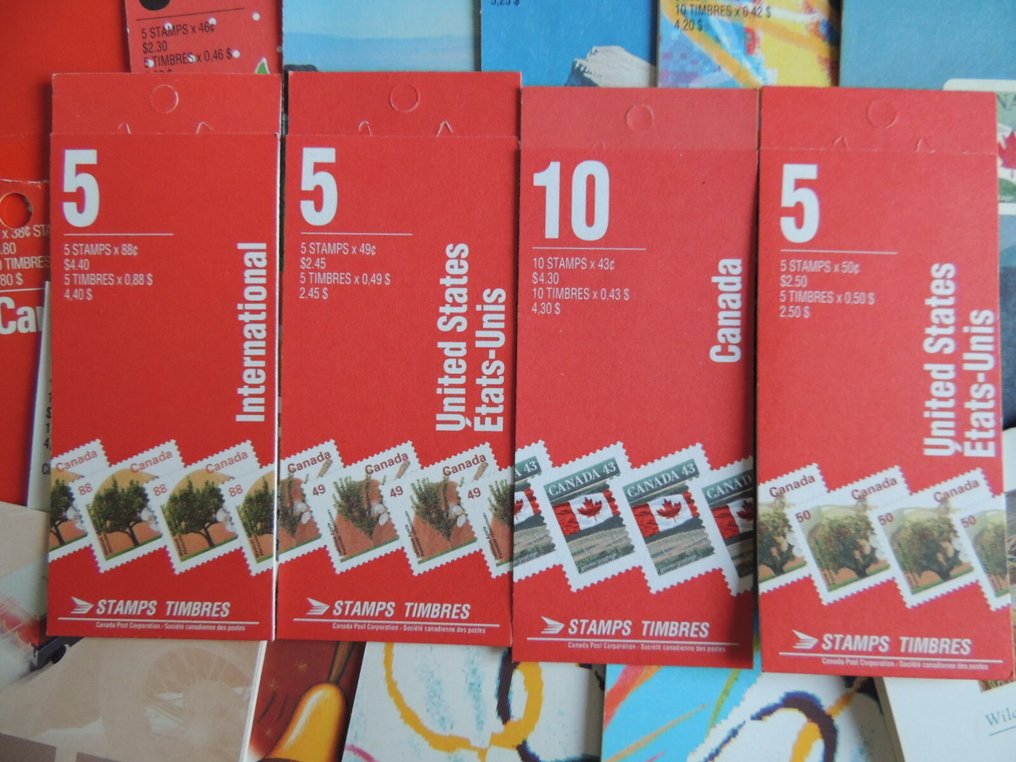 加拿大  - 50本笔记本+25张展览‘84’用纸，装在一个盒子里 #3.2