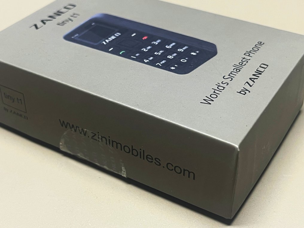 The World's smallest mobile phone by ZANCO tiny t1 - Κινητό τηλέφωνο - Στην αρχική του συσκευασία #4.3