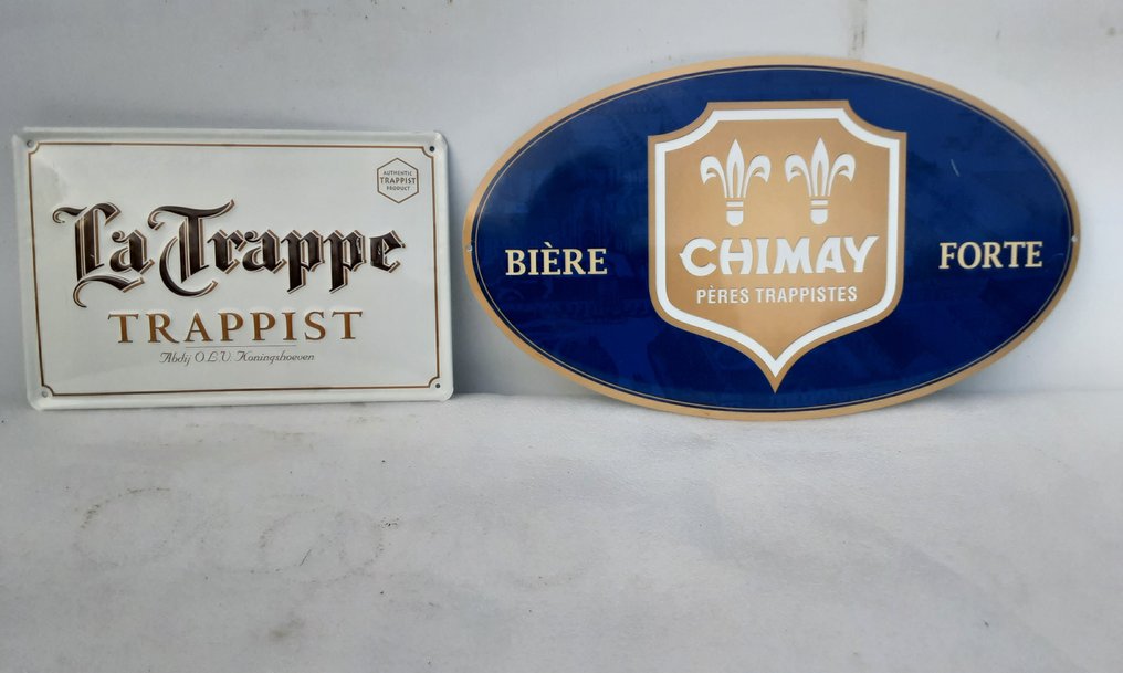 Chimay la trappe - Tablica (2) - Metal #1.0