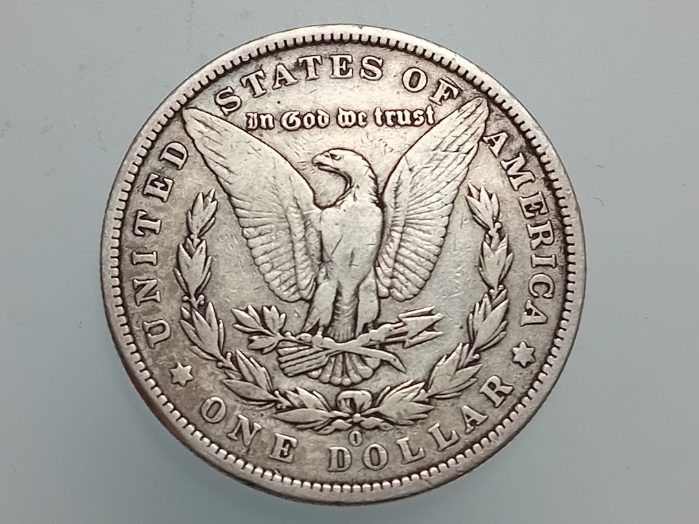 Ηνωμένες Πολιτείες. Morgan Dollar 1879-O  (χωρίς τιμή ασφαλείας) #1.0
