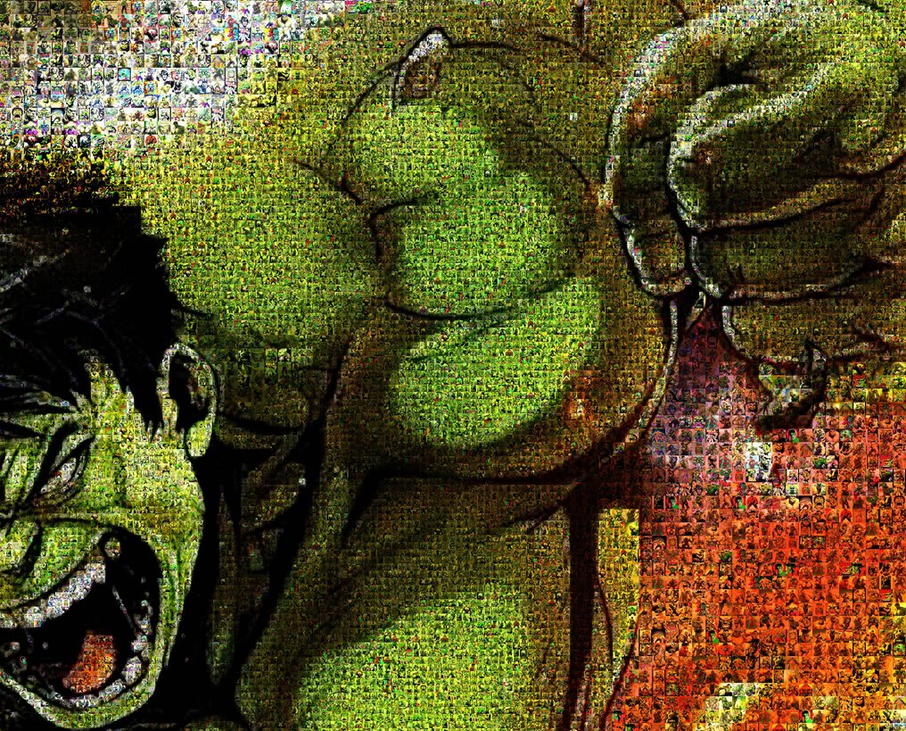 David Law (1967) - Crypto Hulk VII - Format XL 50x75 #2.1