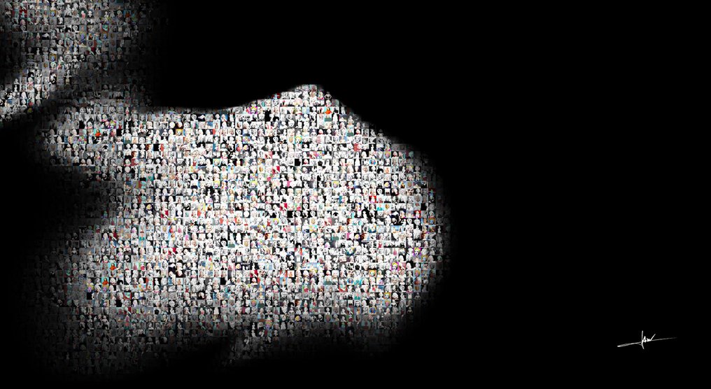 David Law - Crypto Marilyn VII 2.0- Format XL 60x90 #4.3