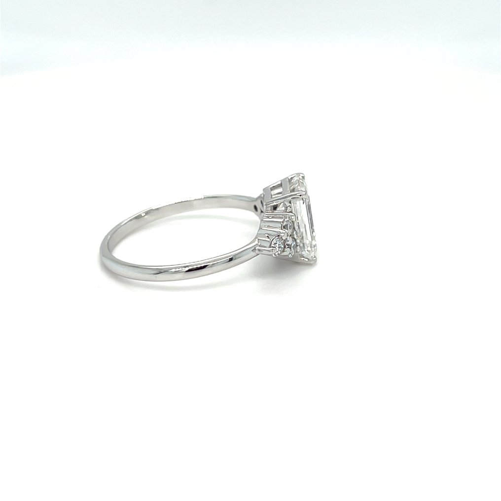 χωρίς τιμή ασφαλείας - Δαχτυλίδι - 14 καράτια Λευκός χρυσός -  2.10ct. tw. Διαμάντι (Εργαστηριακής καλλιέργειας) - Διαμάντι #4.3