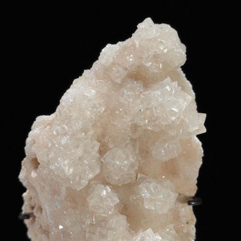 无底价 - 奇妙的石英水晶簇和黄铁矿，配有定制底座 水晶- 2800 g - (2) #3.2