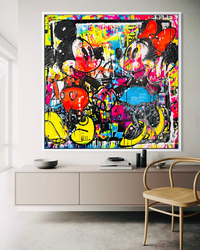 Mikko - Mickey And Minnie Mouse Love Fever - XL (No reserve price!) #2.1