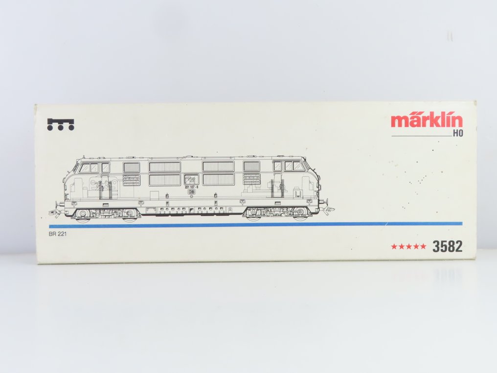 Märklin H0 - 3582 - Dízelmozdony (1) - BR 221 Digitális - DB #4.3