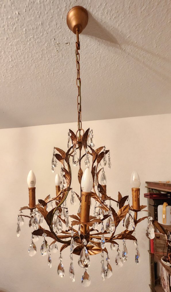 Lysekrone - Krystal - håndsmiddet #3.2