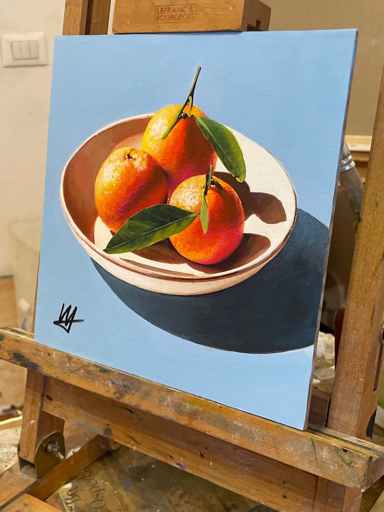 MAX - Tre mandaranci nel piatto - three mandarins on the plate #1.0