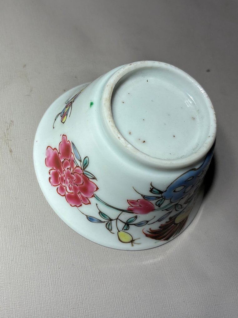 一只公鸡图案的雪葩（不设底价出售） - 瓷器 - 中國 - 清雍正（1723-1735） #3.2