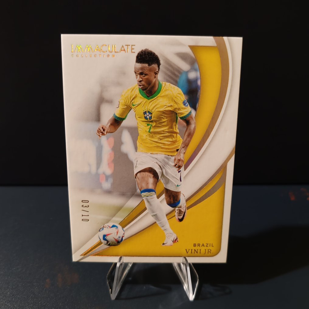 Panini Immaculate Collection /1 Vini Jr. Αριθμημένη παράλληλη - 1 Card - Excellent (EX) #1.0