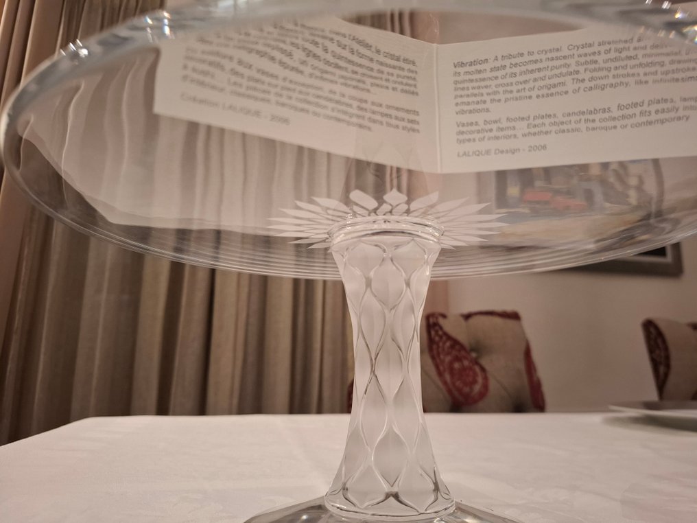 Lalique - 蛋糕架 - 振动 - 水晶 - Lalique 水晶振动 #4.3