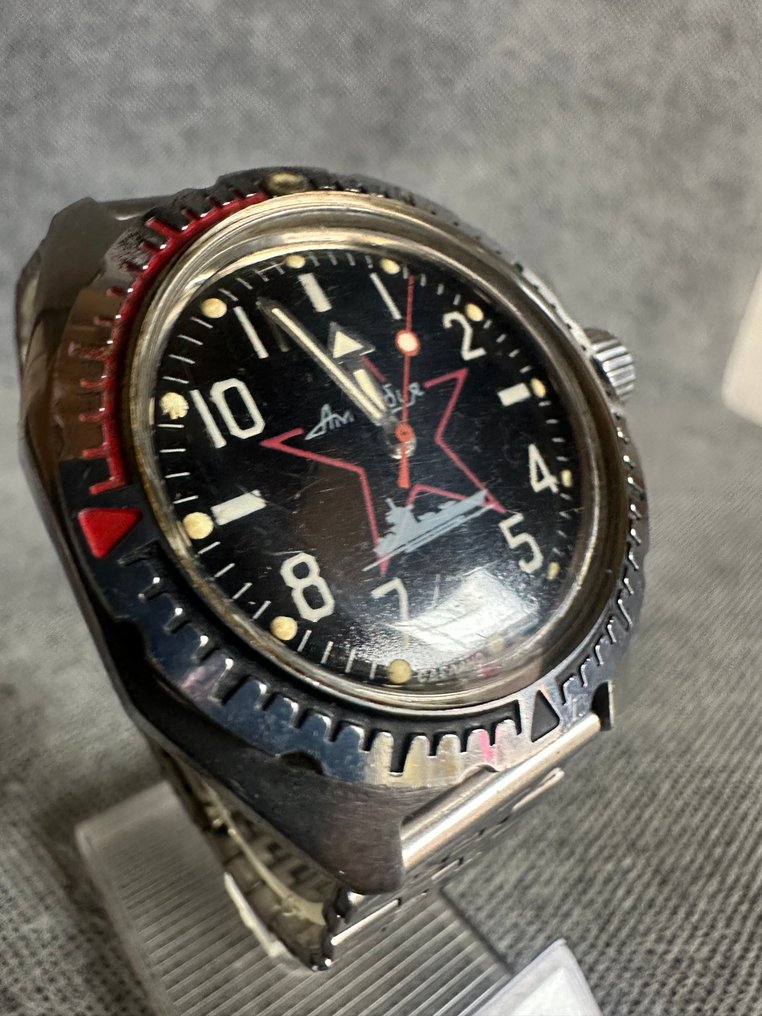 USSR - Vostok-Watch 'Amfibische commandant' - Militaire accessoires #1.0