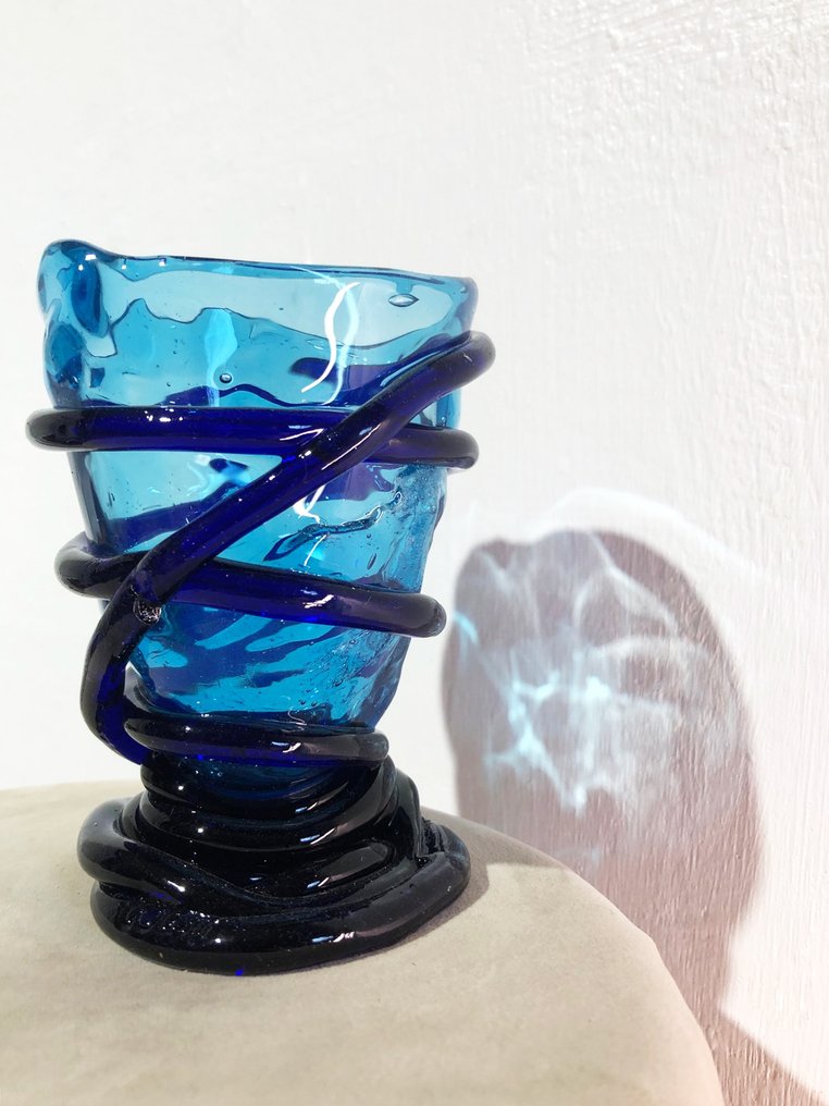 Fish Design - Corsi Design - Gaetano Pesce - Vase -  Pompitu II.  - Soft Resin #2.1