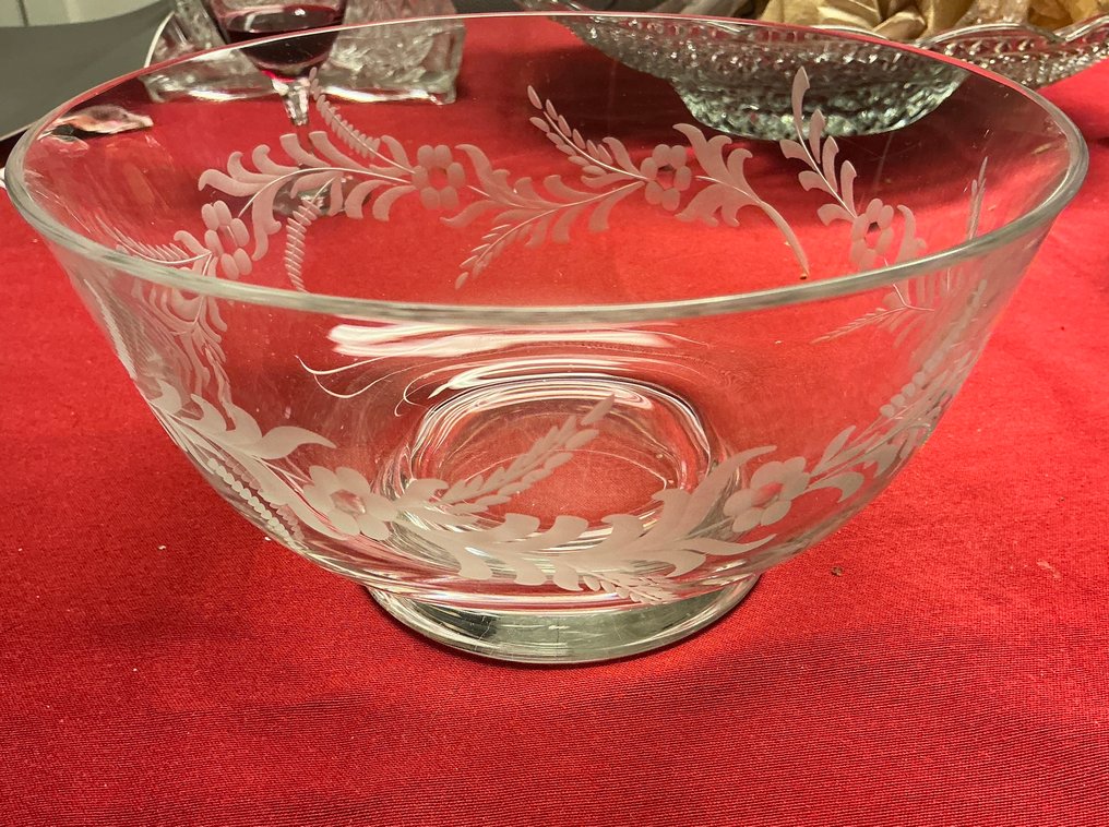 Val Saint Lambert - Μπολ - geëtst VSL 80/1263 PU - Κρύσταλλο #2.1