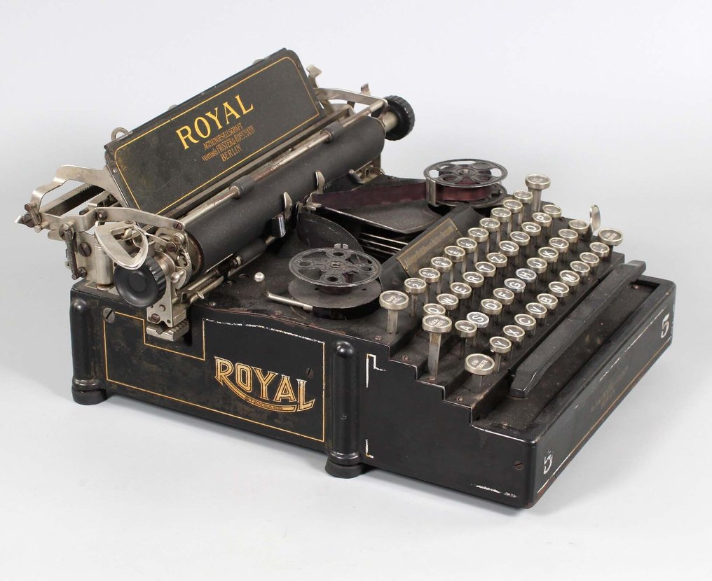 Royal Nr. 5 - Γραφομηχανή - 1900-1910 #1.0