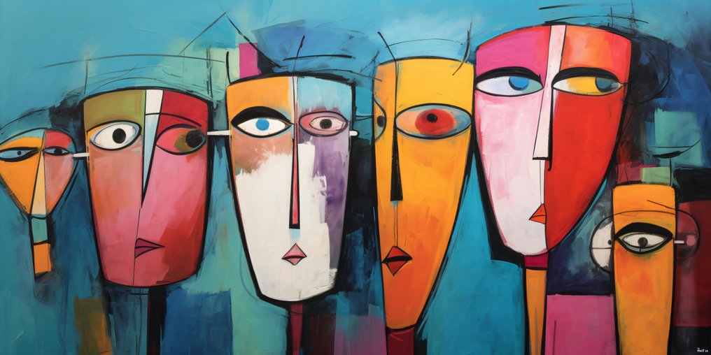 Felix van Horst - Colorful Convergence (XXL) #1.0