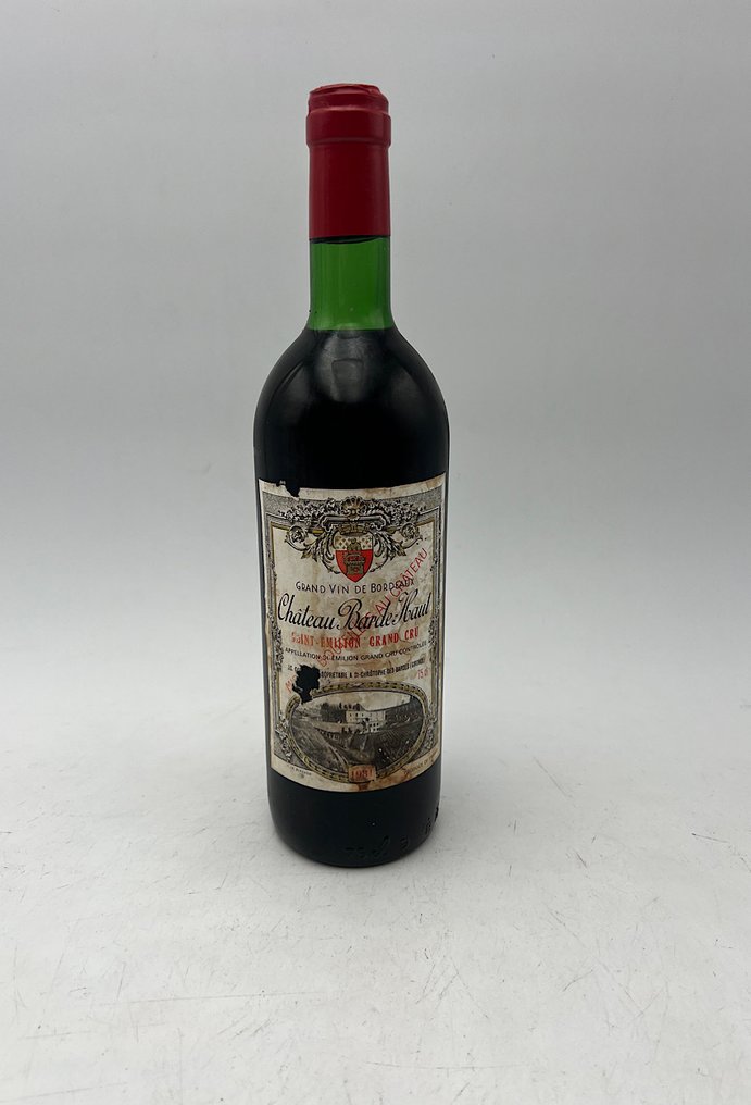1981 Château Barde Haut - Saint-Émilion Grand Cru - 6 Pullot (0.7 L) #2.1