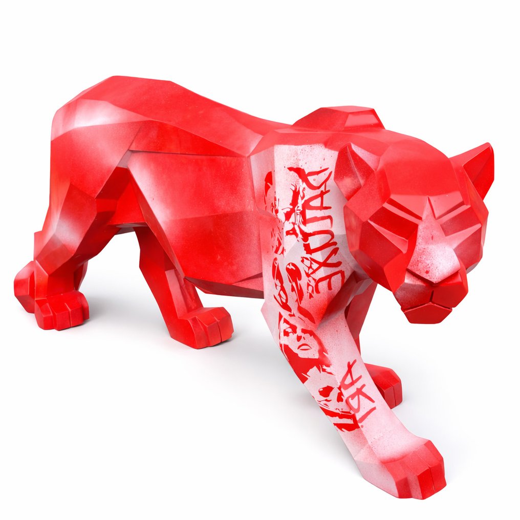 Daluxe Art - 1999 • Polygon Panther – Red Edition #1.0
