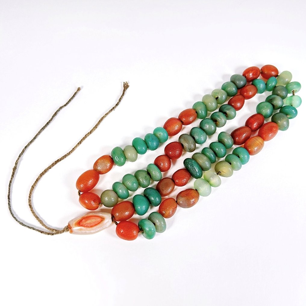 Agate 自然复古玛瑙项链 - 高度: 30 mm - 闊度: 12 mm- 133 g #1.0